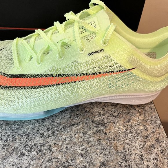 Nike Air‎ Zoom Victory Track Spikes Barley Volt Orange CD4385-700 Size 12.5 New! - Picture 2 of 8